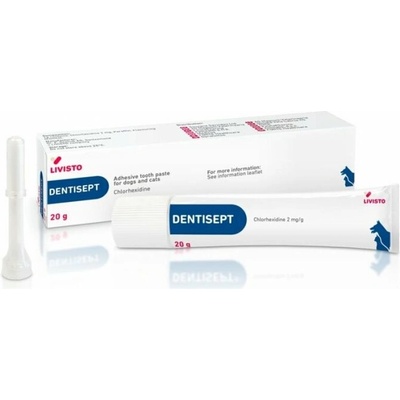 Livisto Dentihex 2mg/g pasta pro psy a kočky 20 g – Zboží Mobilmania
