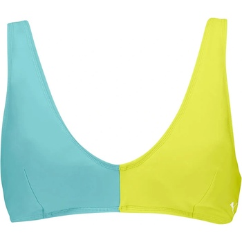 PUMA Plunge bikini top - Green / Yellow (Lemon / Mint)