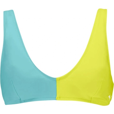PUMA Plunge bikini top - Green / Yellow (Lemon / Mint)