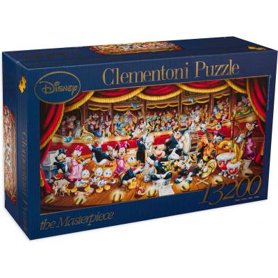 Clementoni Панорамен пъзел Clementoni от 13 200 части - Оркестърът на Дисни (38010)