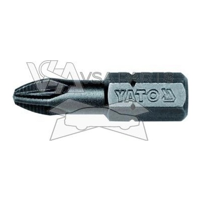 Yato 1/4'' křížový PZ2 (50 ks), L = 25 mm