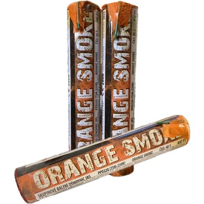 Dýmovnice Orange Smoke 3 ks