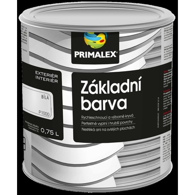 Primalex základná farba na drevo 5 l Biela