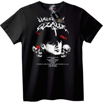 NOONEBRAND Тениска Valentin Elizalde Черепи - 3XL, White