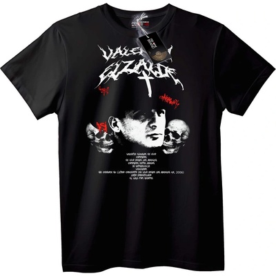 NOONEBRAND Тениска Valentin Elizalde Черепи - 3XL, White