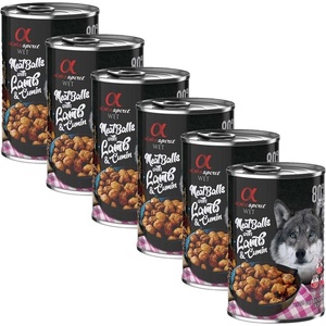 Alpha Spirit Meatballs - Агнешки кюфтета с кимион 6 x 400 г