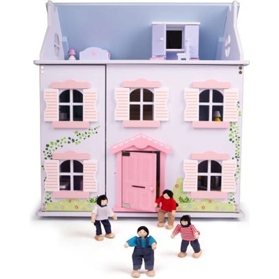 Bigjigs Toys - Дървена куклена къща - Къщата с бръшляна (T0520)