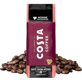 Costa Coffee Caffe Crema Intense EXTRA-DARK Roast zrnková káva 1 kg
