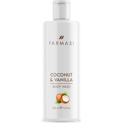 Farmasi Coconut&Vanilla sprchový gel 225 ml