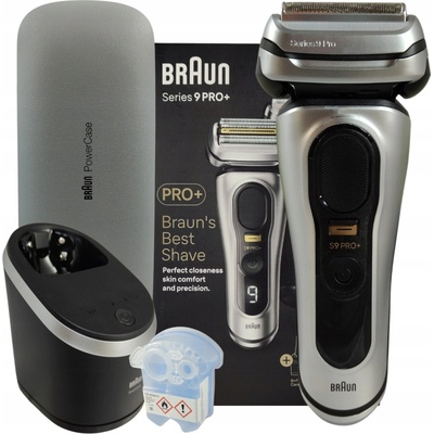 Braun Series 9 Pro+ 9577cc Wet&Dry stříbrný