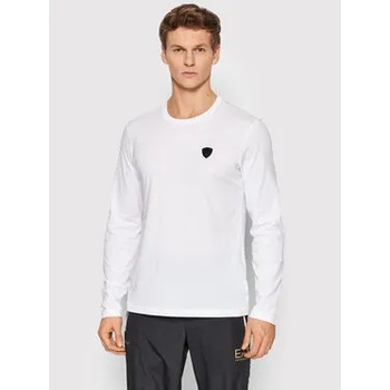 Giorgio Armani Тениска с дълъг ръкав 8NPT09 PJNQZ 1100 Бял Slim Fit (8NPT09 PJNQZ 1100)