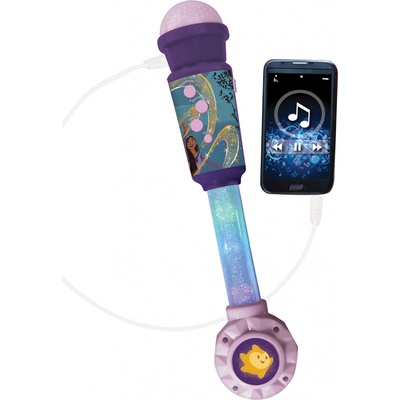 Lexibook Detský mikrofón Svietiace trendy mikrofón Disney Prianie s melódiami