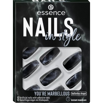 Essence Nails In Style umělé nehty 17 You're Marbellous 12 ks