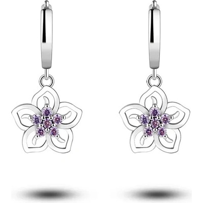 Majya stříbrné náušnice TERRI 10293