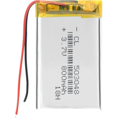 Li-Pol batéria 800mAh, 3.7V, 503048