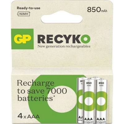 GP ReCyko AAA 850mAh 4ks 1032124081