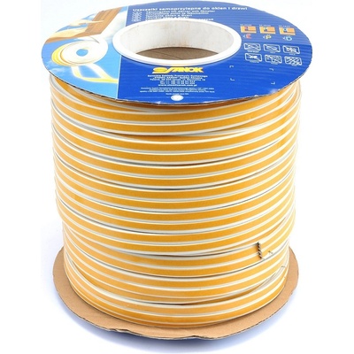 Vorel Těsnění do oken a dveří samolepící 9x4mm TYP E bílé 150M | Zboží Auto