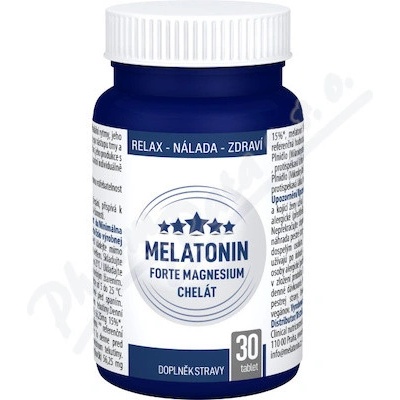 Clinical Melatonin Forte Magnesium chelát 30 tabliet