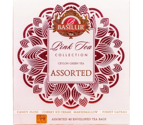 Basilur Gift Pink Tea Assorted 40 ks