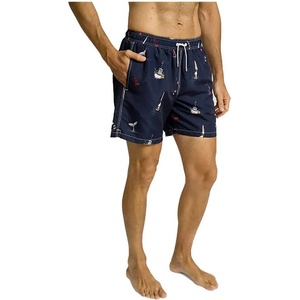 Hackett Бански гащета Hackett High Seas swimming shorts - Blue (Navy)