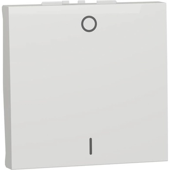 Schneider Electric SE Двуполюсен ключ 16А 2 мод. цвят Бял Unica - NU326218 (NU326218)
