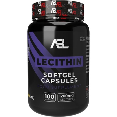 ASL Lecitín 1200mg 100 gélových kapsúl