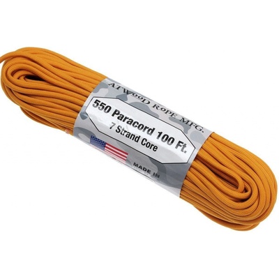 ARM 550 PARACORD 100' Air Force Gold S25-AIR FORCE GOLD