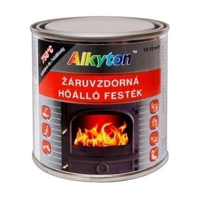 Alkyton žáruvzdorná stříbrná 750C 0,25L