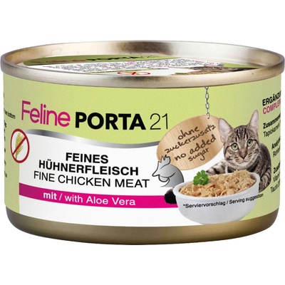 Feline Porta 21 Kuracie mäso s aloe 6 x 90 g