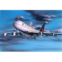 Revell Model Kit Plastic plane 04210 Boeing 747 200 Air Canada 1:390