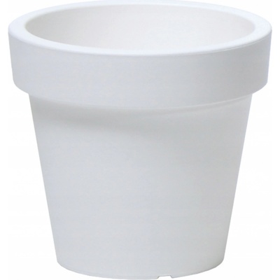 Prosperplast Květináč plastový LEXO ROUND 60cm bílý