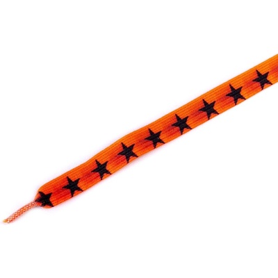 Tobby STARS Dětské elastické ploché oranžové