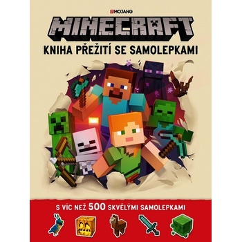 Minecraft - Kniha přežití se samolepkami - kolektiv autorů