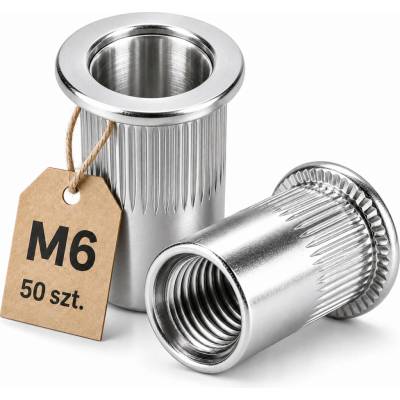 Samozaisťovacia matica Vorfal pozinkovaná 8,90 mm 15,50 mm 50 ks