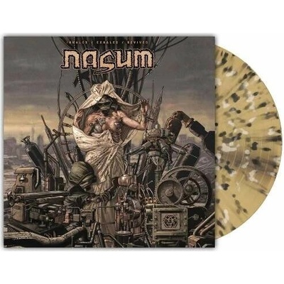 Nasum - Inhaled Exhaled Revived Gold Splatter Vinyl 2 LP