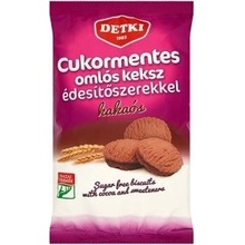 Detki Křehké kakaové sušenky bez cukru se sladidly 180 g