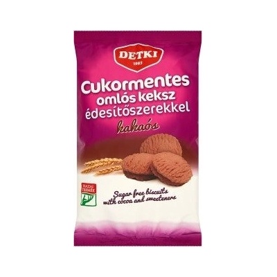 Detki Křehké kakaové sušenky bez cukru se sladidly 180 g
