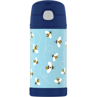 Thermos Dětská termoska s brčkem Honey bees 355 ml