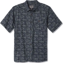 Royal Robbins Mens Cool Mesh Eco Print S S Eclipse