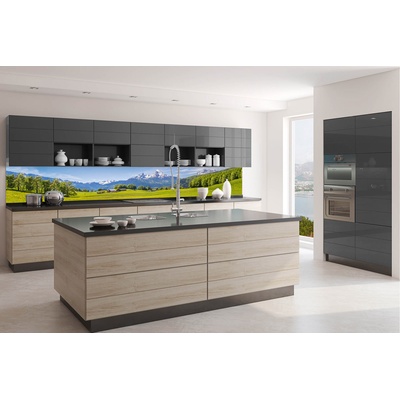 DIMEX ART Фототапет за кухня - алпийска гледка 350 x 60 см