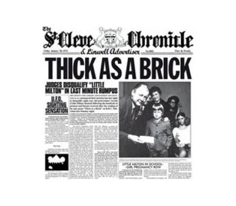 JETHRO TULL: THICK AS A BRICK CD