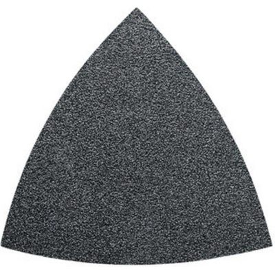 Fein 63717087042 brúsny papier pre delta brúsky na suchý zips, bez otvorov Zrnitosť 150 Rohová miera 80 mm 5 ks
