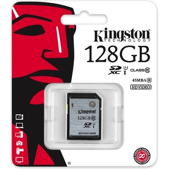 Kingston SDXC 128GB UHS-I U1 SD10VG2/128GB
