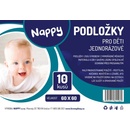 Nappy Přebalovací podložky 60x60cm ECO 10ks jednorázové