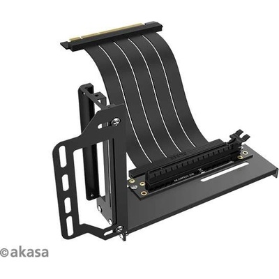 Akasa Riser black Pro, vertikálni VGA držák AK-CBPE02-20B