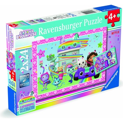 Ravensburger Gabby's Dollhouse 2x24 dílků