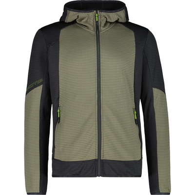 CMP Мъжко поларено яке CMP Jacket with Fix Hood Fleece jacket - Sage - размер 56 (EU) (005-7019-0316)