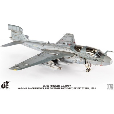 JC Wings EA-6B Prowler USN VAQ-141 Shadowhawks AJ621 Eve of Destruction USS Theodore Roosevelt Operation Desert Storm 1991 1:72