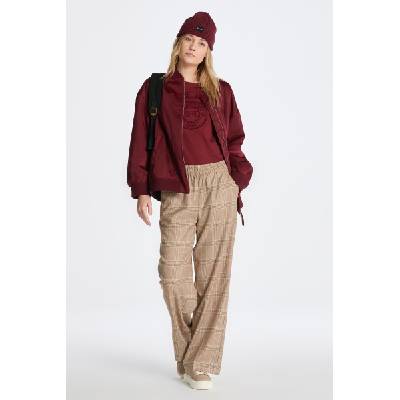 NOHAVICE GANT RELAXED CHECKED PULL ON PANTS SOFT OAT