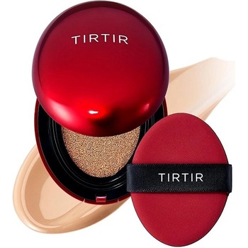 TIRTIR Mask Fit Red Cushion SPF 40 PA++ 25N Mocha Dlhotrvajúci make-up na tvár v hubke 18 g
